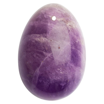 Яйце йоні з натурального каменю La Gemmes Yoni Egg L колір фіолетовий (21789017000000000)