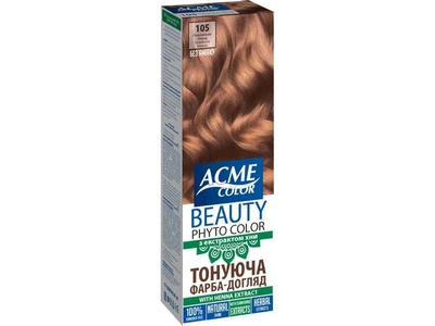 Фарба ACME COLOR догляд Тонуюча (без аміаку) Beauty Phyto Color №105 65г Полуничний блонд