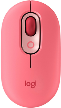 Мышка компьютерная Logitech POP Mouse Bluetooth Heartbreaker Rose (910-006426, 910-006548)