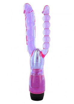 Двойной вибратор Seven Creation Xcel Double Penetrating Vibrator цвет фиолетовый (10296017000000000)