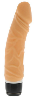 Водонепроницаемый вибратор Seven Creations Silicone Classic Waterproof Vibrator цвет телесный (12385026000000000)