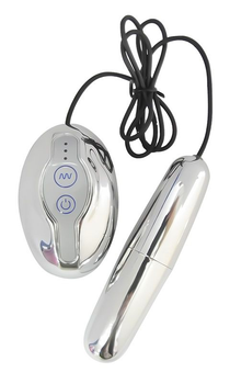 Вибропуля Vibrating Rocket цвет серебристый (17485047000000000)