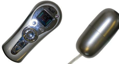 Вибрирующее яйцо с пультом Damour Silver (07858000000000000)