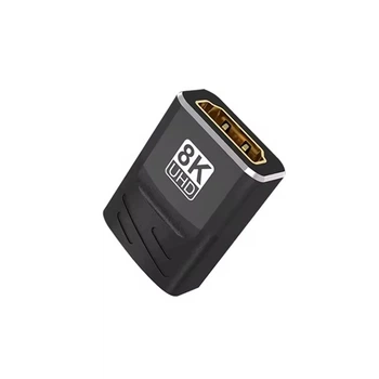 Соединитель HDMI 2.1, F to F, 8K 60Hz, 4K 144Hz, 28mm, Black