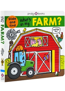 What's on My Farm? (A slide-and-find book with flaps) - Роджер Прідді (9781783418404)