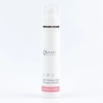 Укрепляющий ночной крем для чувствительной и куперозной кожи Smart4Derma Redness Correct CALM RELAXING CREAM OVERNIGHT STRENGTHEN 50мл