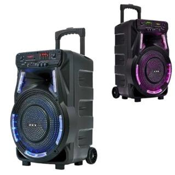 Акустическая система (400W) TWS ZXX-7373 12"с микрофоном , пультом/ блютуз колонка аккумуляторная с подсветкой