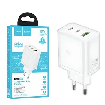 Зарядний пристрій HOCO N51 PD65W (2C1A)