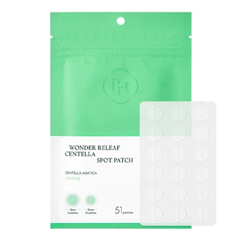 Патчі проти прищів з екстрактом центели Wonder Releaf Centella Spot Patch PURITO 51 шт 8809563100330