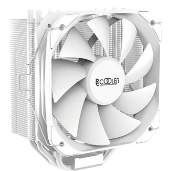 Охолоджувач процесорний універсальний PCCOOLER PALADIN 400 WH, TDP 200 Вт, висота 157 мм, Hydraulic bearing