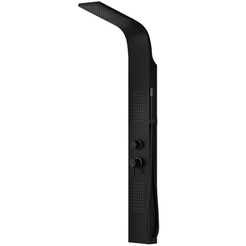Душевая панель Corsan Alto black A017MBL