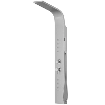 Душевая панель Corsan Alto silver A017MSL