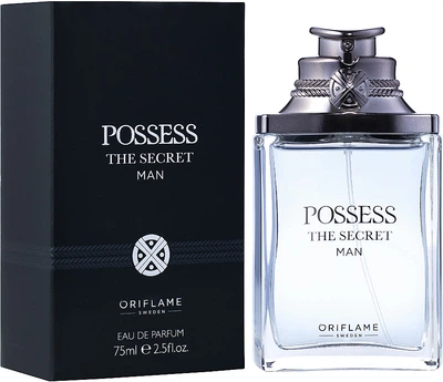 Oriflame Possess The Secret Man, Позес зе Сікрет Мен парфумована вода, чоловіча, 75 мл