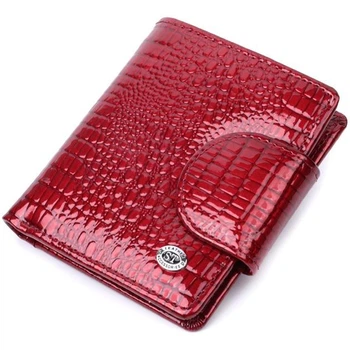 Женский кожаный кошелек ST AE415-1 RED