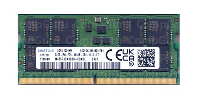 Оперативная память для ноутбука Samsung DDR5 32GB 4800MHz SO-DIMM 2Rx8 PC5-4800B (M425R4GA3BB0-CQKOL)