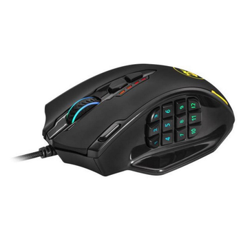 Мышка Redragon Impact RGB, игровая, 12400dpi., 24кн., черная