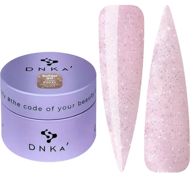 Гель для моделирования DNKa Builder Gel 0032 Hollywood Glow 30 мл