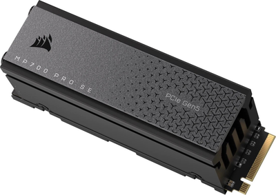 SSD диск Corsair MP700 PRO SE with Air Cooler 2TB M.2 NVMe PCIe 5.0 x4 3D NAND (TLC) (CSSD-F2000GBMP700PROS)