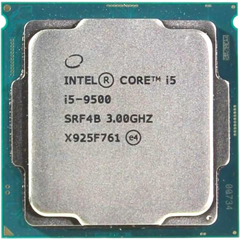 Процесор Intel Core i5-9500 3,00GHz/9MB/8GT/s s1151 TRAY