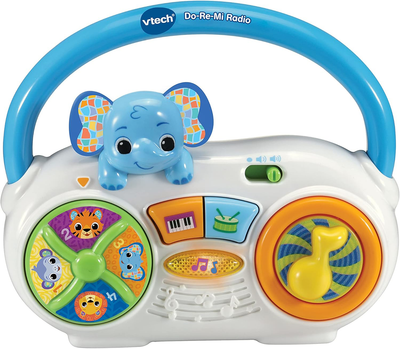 Zabawka interaktywna Vtech Baby Do-Re-Mi Radio (3417765333231)