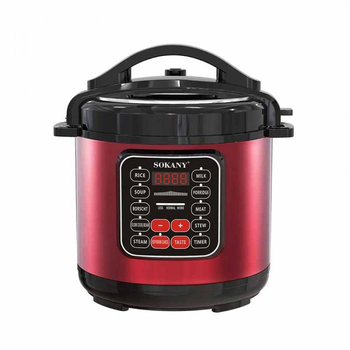 Многофункциональная мультиварка-скороварка Sokany SK-2402 5л 1000вт