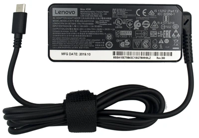 Блок живлення Lenovo Yoga 910-13IKB 920-13IKB C930-13IKB 5V2A 9V2A 15V3A 20V2.25A 45W Type-C Original PRC (SA10E75843)