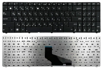 Клавиатура MP-10A73SU-6983 для Asus черная High Copy (70-N5I1K1700-RU)