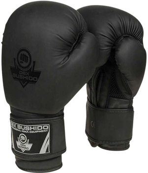 Rękawice bokserskie Bushido B-2v12 rozmiar 8 oz Black (5902539018417)