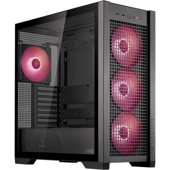 Корпус ASUS TUF GAMING GT302 TG BTF ARGB BLACK (90DC00I0-B19000)