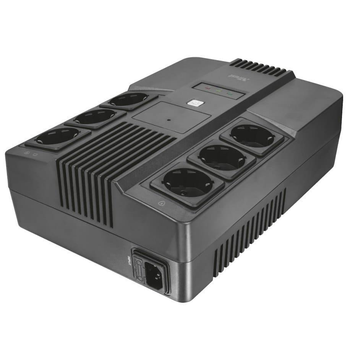 Джерело безперебійного живлення Trust Maxxon 800VA UPS with 6 Black (23326_TRUST)