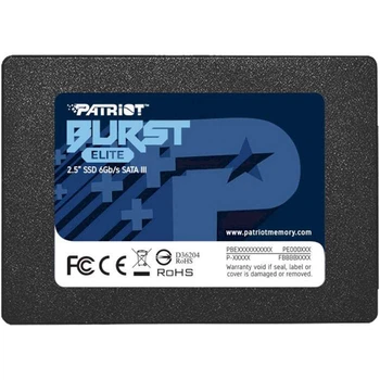 Накопичувач SSD Patriot Sata 2.5" 120Gb Burst Elite 128 (PBE120GS25SSDR) Б/в