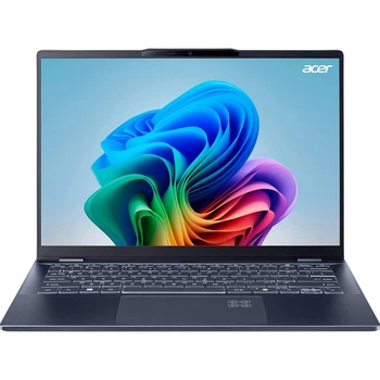 Ноутбук Acer 14 Swift 14 AI SF14-51 2.8K OLED, Intel U5-226V, 16GB, F512GB, UMA, Win11, сирий (NX.J2KEU.001)