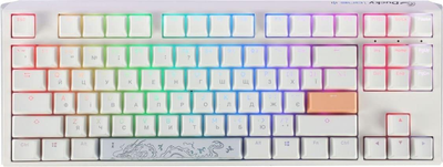 Клавіатура Ducky One 3 TKL Cherry MX Brown RGB White UA (DKON2187ST-BUAPXPWWWSC1)