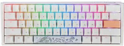 Клавіатура Ducky One 3 Mini Cherry MX Silent Red RGB White UA (DKON2161ST-SUAPXPWWWSC1)