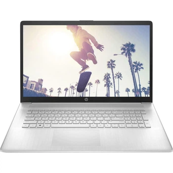Ноутбук HP 17 17-cp2023ua FHD IPS AG, AMD R3-7320U, 8GB, F512GB, UMA, DOS, сріблястий (AR8J9EA)