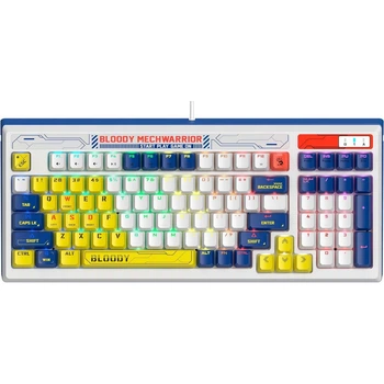 Клавиатура Bloody A4Tech B950 RGB LK Libra Switch Warrior Blue (B950 RGB Warrior Blue) (B950 RGB (Warrior Blue))