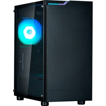 Корпус Zalman T4 Plus без БЖ, 2xUSB3.0, 1xUSB2.0, 1x120мм ARGB, VGA 3200мм, mATX, чорний (T4PLUS) Без БП