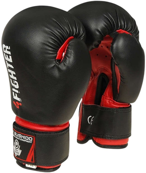 Боксерські рукавички Bushido ARB-407v3 розмір 6 oz Black/Red (5902539017793)