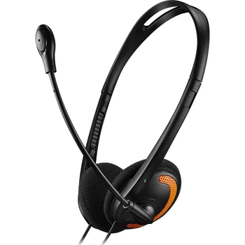 Гарнитура Canyon CNS-CHS01BO Black-Orange (CNS-CHS01BO)