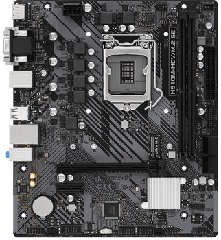 Материнська плата AsRock H510M-HDV/M.2 SE (H510M-HDV/M.2 SE) (Socket 1200, Intel H510, Micro-ATX)