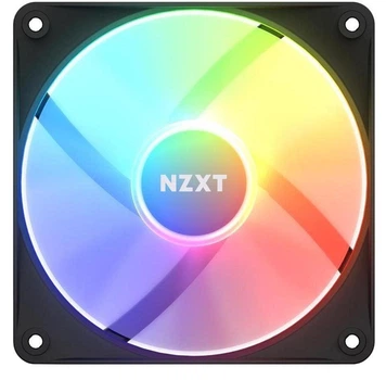 Вентилятор NZXT NZXT, F140RGB Core - 140mm - Hub-mounted RGB Fans-Single (Black) (RF-C14SF-B1)