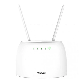 Роутер Tenda 4G06 N300, 4G/LTE, 1xFE LAN, 1xFE LAN/WAN, 1xRJ11, Cлот для SIM-карти (4G06)
