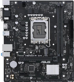Материнська плата ASUS PRIME H610M-R-SI (PRIME H610M-R-SI) (Socket 1700, Intel H610, Micro-ATX)