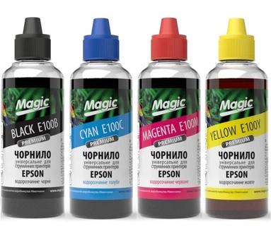 Комплект чернил универсальных для принтеров Epson 4*100 Magic Германия