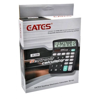 Калькулятор 12 разрядов EATES(GATES) DC-838