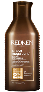 Шампунь для волосся Redken All Soft Mega Curls для кучерявого волосся 300 мл (3474637135676)