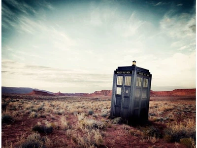 Картина VITRINA Doctor who Tardis V-10031 60x40 см