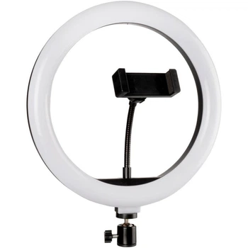 Світлодіодна (LED) кільцева лампа Light Ring Lamp 26 см з тримачем для телефону