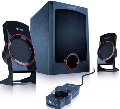 Акустическая система Microlab 2.1 M-111 Black (M-111)