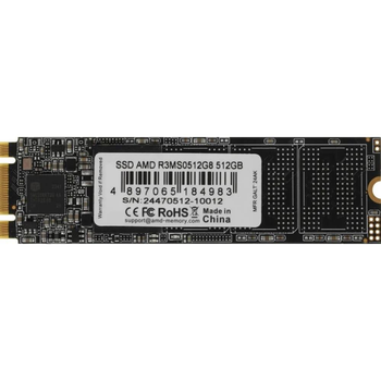 Накопичувач SSD AMD m.2 sata 512Gb Radeon R3 (R3MS0512G8)
